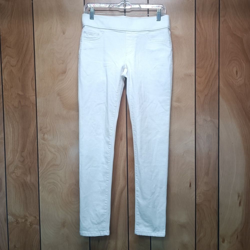 Lauren Ralph Lauren Modern Legging White Pull On Jeans Womens 2 Slim Denim Pants